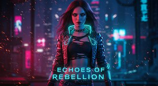 Echoes of Rebellion | Cyberpunk Anthem of Defiance