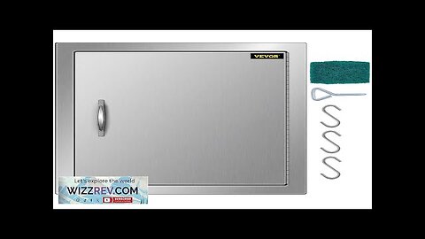 VEVOR BBQ Access Door 18W x 20H Inch Vertical Single BBQ Door Review