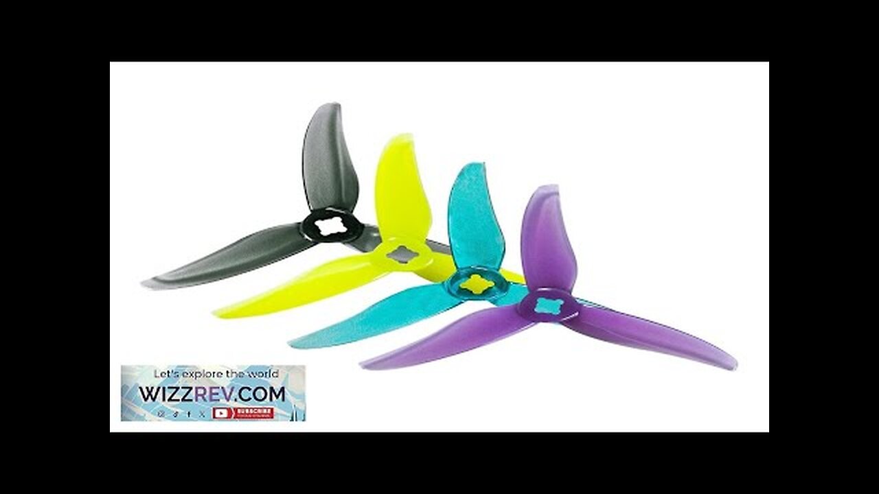 2Pairs 4Pairs 8Pairs Gemfan Hurricane 3520 3-Blade 3.5 Inch Propeller 1.5mm Mounting Review