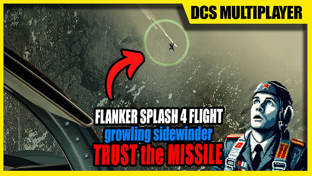 DCS - Chinese Flanker J-11A vs USAF and NAVY on Growling Sidewinder
