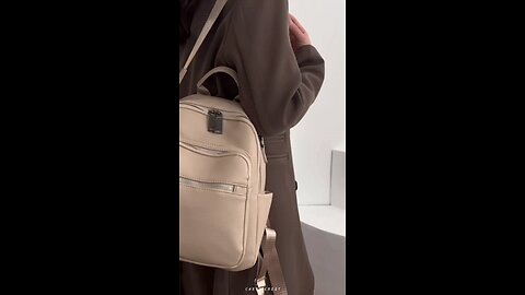 Trendy Backpack for Women | Stylish & Spacious Travel Backpack | Fashionable Daily Carry Backpack