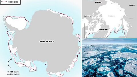 Sea Ice Crisis: Record Low at Arctic & Antarctic