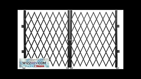 VEVOR Double Folding Security Gate 5.1' H x 10.2' W Folding Door Review