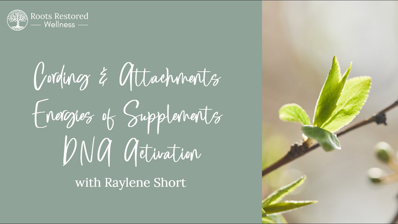 Cording & Attachments - Energies of Supplements DNA Activation QUANTUM HEALING