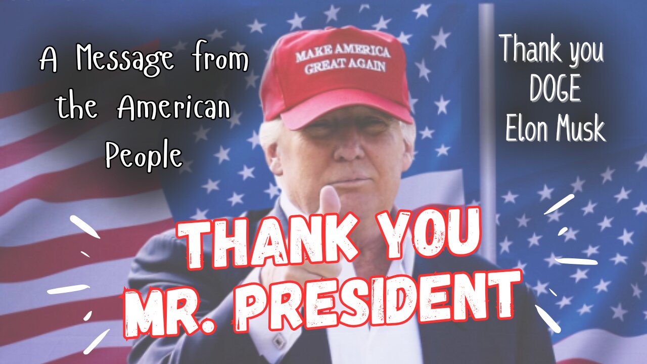 A Message to President Trump from The American People