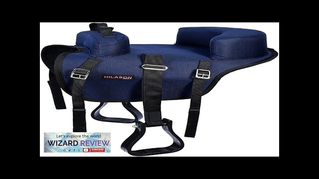 HILASON Western Horse Saddle Buddy Seat for Kids Classic Design Compatible Review