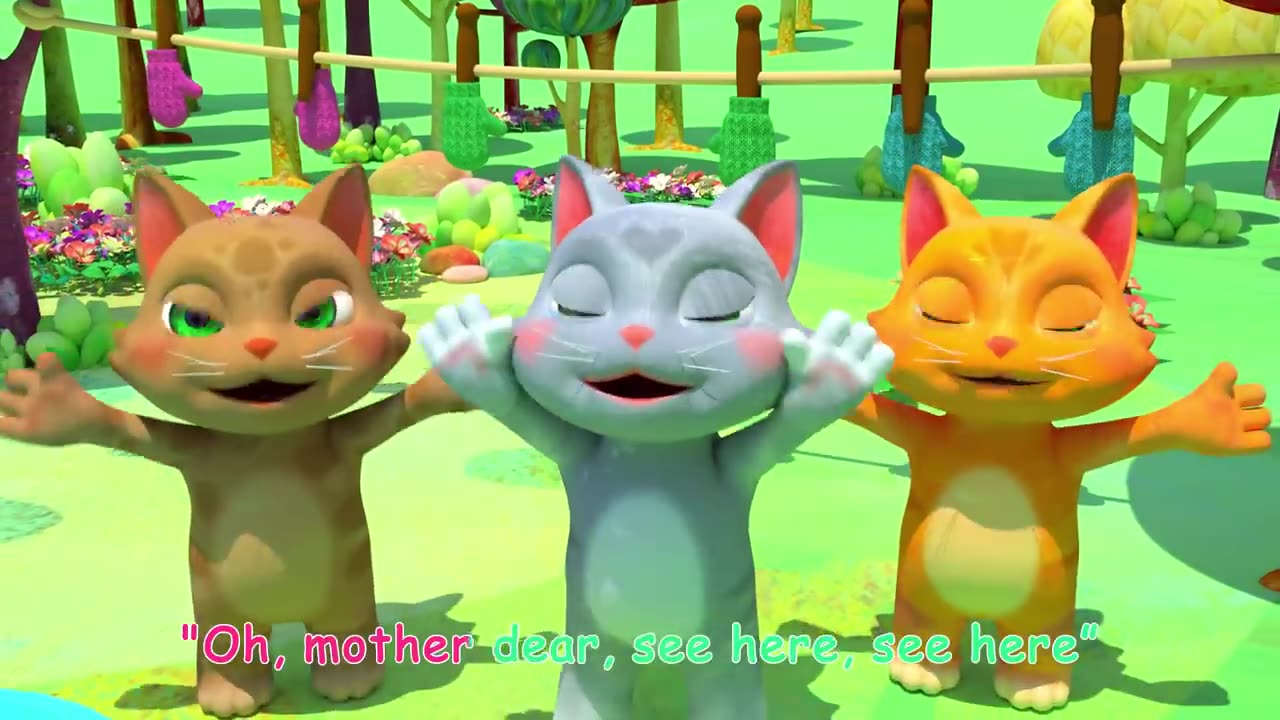 Cocomelon - Three Little Kittens