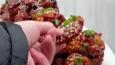 Spicy Korean BBQ Wings