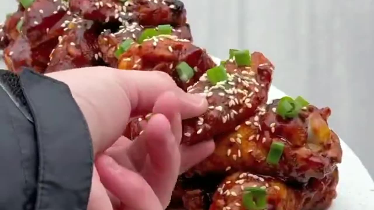 Spicy Korean BBQ Wings