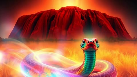 Divine Decree to Uluru and the Rainbow Serpent with Paul White Gold Eagle #uluru #divine #decree