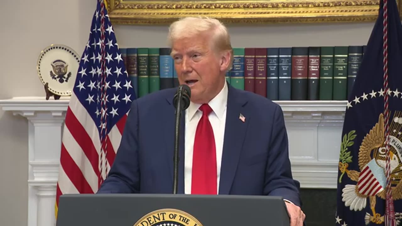 President Trump Gives Remarks Regarding U.S. Infrastructure Investment