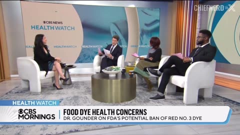CBS News Panel is Shocked to Hear the Health Risks Associated w/ Food Dyes