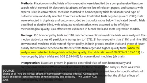 Science Literacy - 6.3 - Does Homeopathy Work?