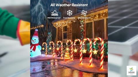 Christmas Decorations Solar Lights Outdoor