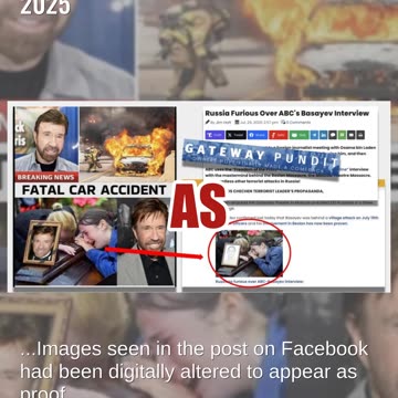 Fact Check: Chuck Norris Did NOT Die In Car Accident As of January 15, 2025