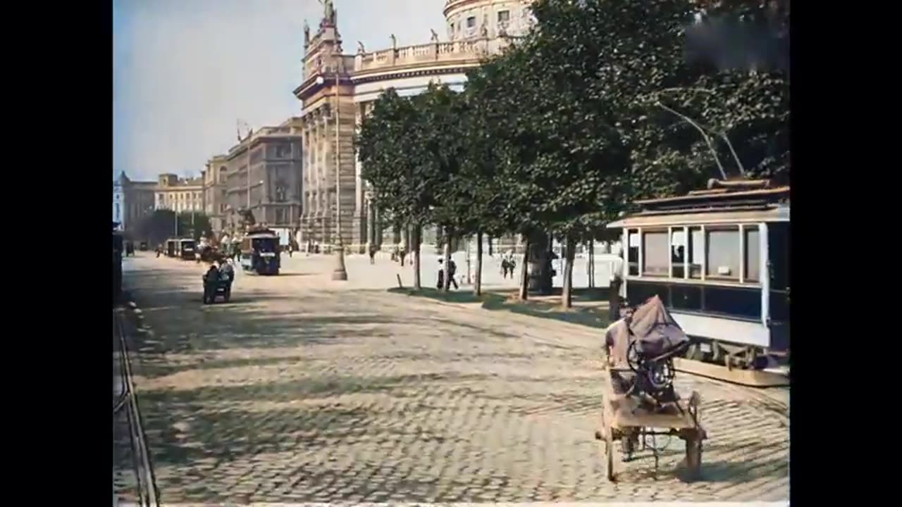 Beautiful Vienna in 1906 in Color! Schönes Wien im Jahr 1906 in Farbe