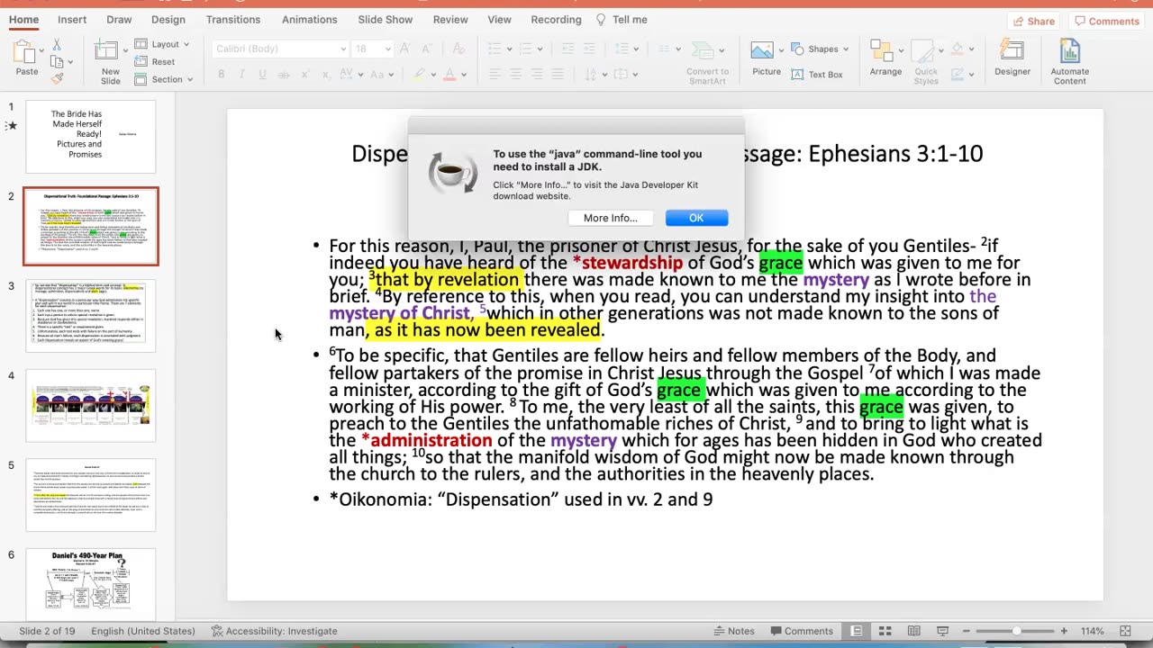 The Bride has Made Herself Ready: Bible Study 1/8