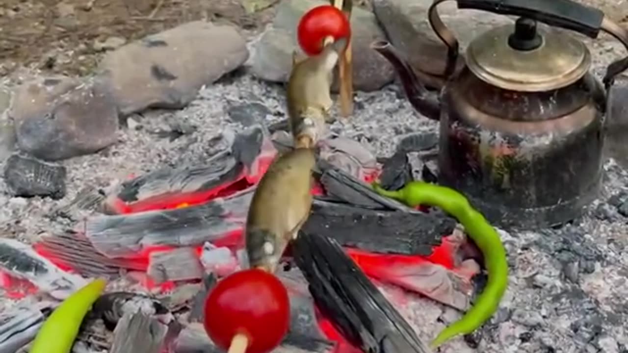 Derede Tuzak ile Balık Avı Fishing trap 🐟
