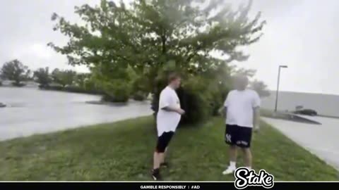 Child Predator Smacked Like Crazy During a Hurricane – Shocking Confrontation!"