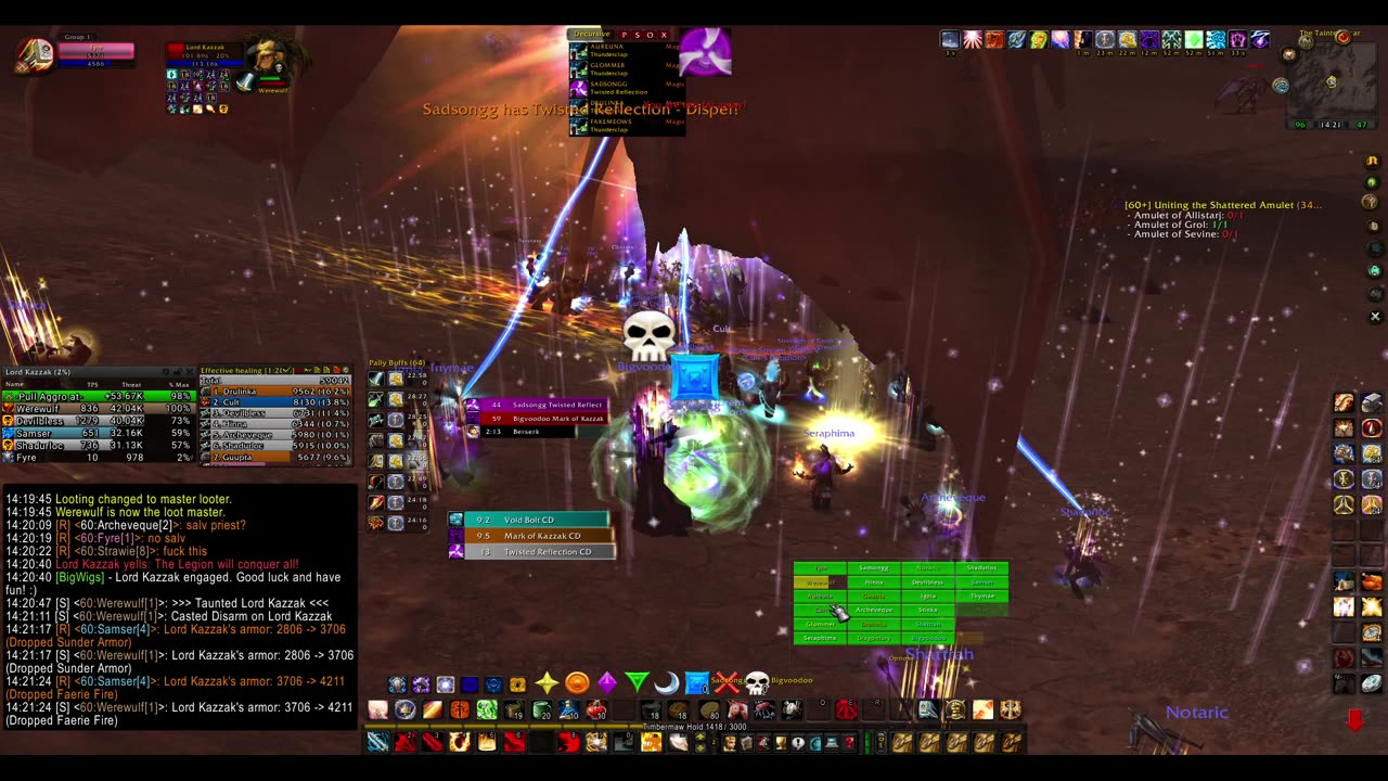 Turtle wow - PUG Lord Kazzak - world boss - 30 January - Paladin POV