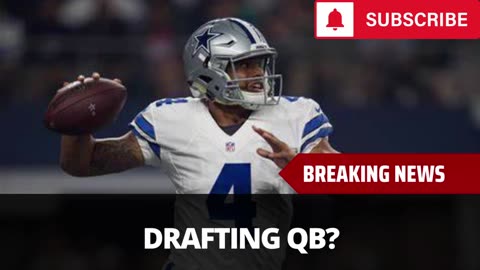 Cowboys Reveal If They Plan On Drafting Young QB