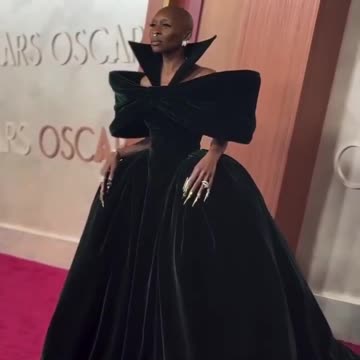 Cynthia Erivo at the Oscars.