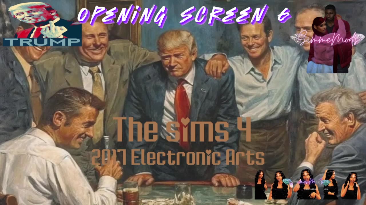 Donald Trump Opening Screen