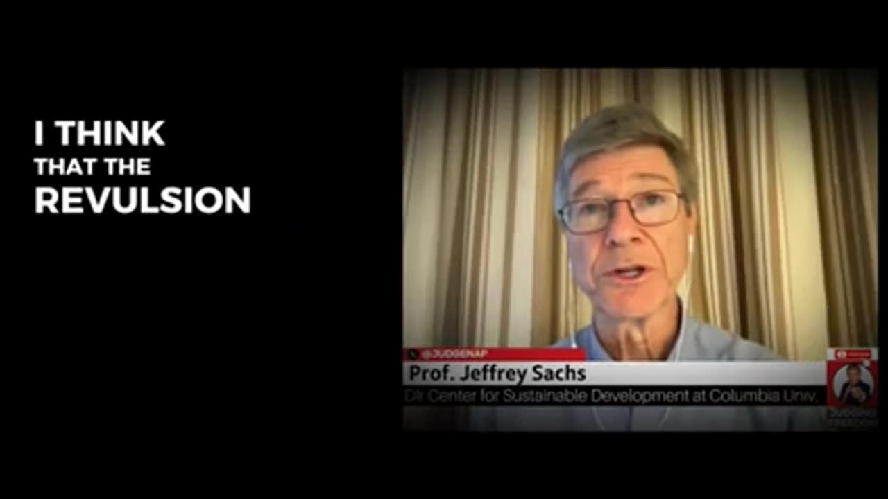 Prof. Jeffrey Sachs - The U.S. is the last holdout for peace