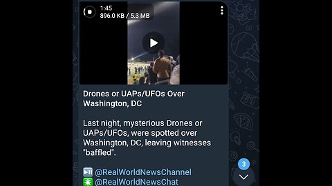 News Shorts: UAP/ Drones Spotted in Washington