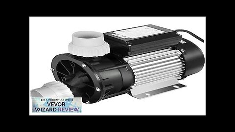 VEVOR Swimming 1/2 HP 110V Hot Tub 0.37 Kw Water Circulation Spa Review