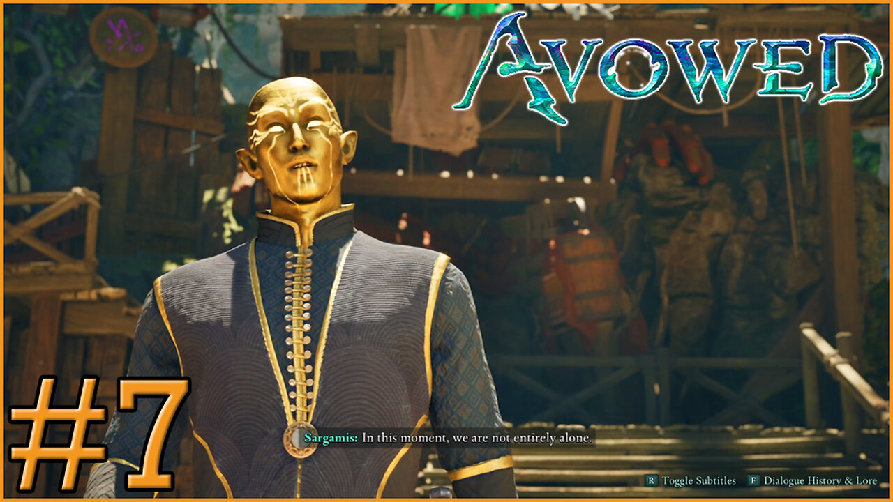 Sargamis, A Fellow Godlike | Avowed Full Playthrough