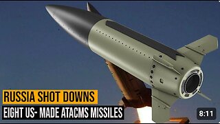 Eight US-Made ATACMS missiles taken out by Russian air defense systems, reports say