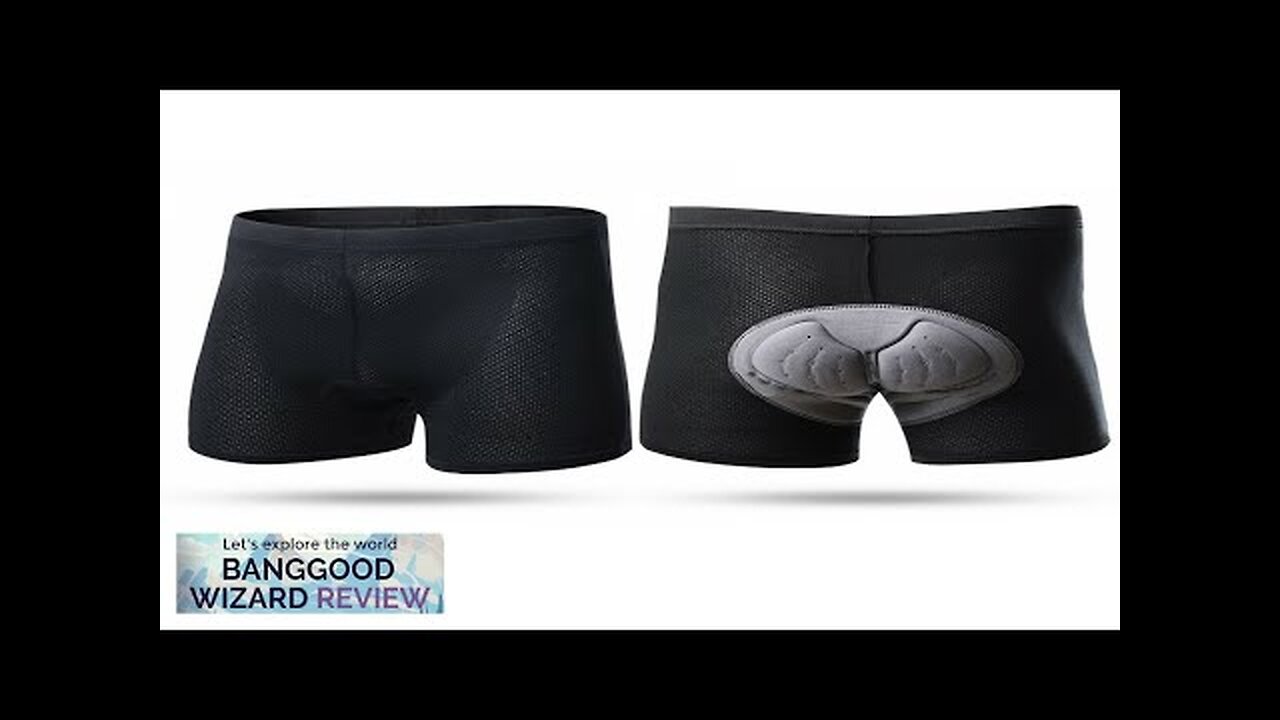 XINTOWN Team Mens 3D Coolmax Padded Comfort Breathable Riding Bicycle Underpants Ciclismo Review