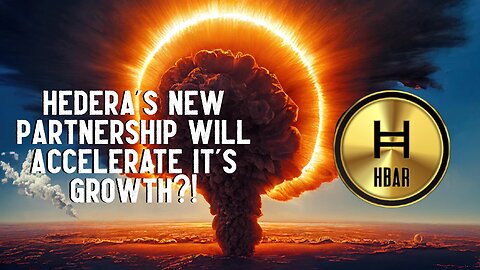 Hedera's New Partnership Will ACCELERATE IT'S GROWTH?!