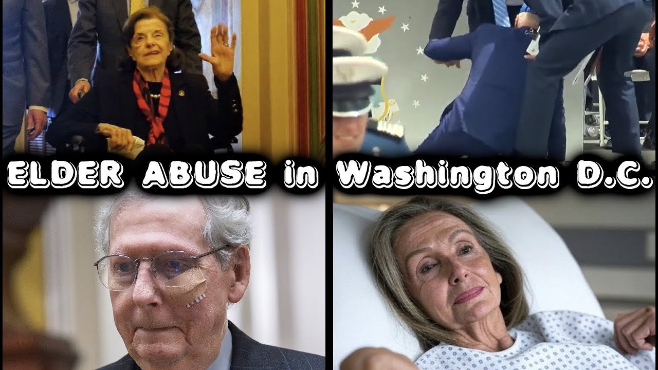 Washington D.C. is a NURSING HOME - America NEEDS Term Limits +THE HIPOCRISY BS