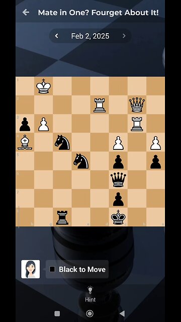 Daily Chess Puzzle 02.02.2025