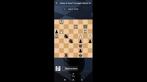 Daily Chess Puzzle 02.02.2025