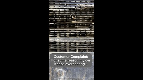 Customer Complaint: Car is Overheating #mechanic #jokes #tractor #repair #ford #radiator #cleaning