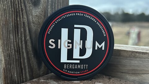 LD Signum Bergamott Stark White Snus Review