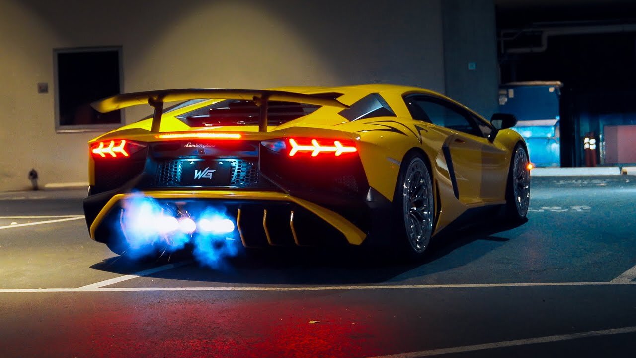 Aventador SV V12 Raw Audio