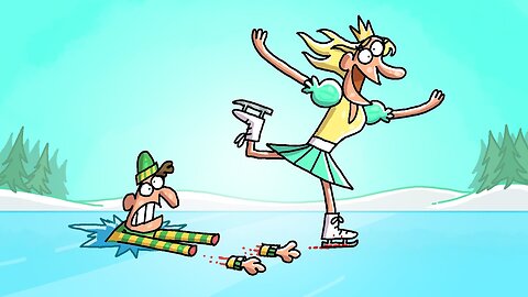 Ice Skating Accident | Cartoon Box 007 | by Frame Order | Hilarious Cartoons