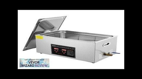 VEVOR Ultrasonic Cleaner with Digital Timer & Heater Professional Ultra Sonic Jewelry Review