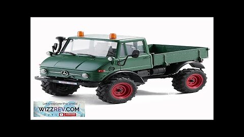 FMS FCX24 RTR Mercedes for Benz 421 Unimog 1/24 2.4G 4WD RC Review