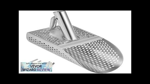 VEVOR Metal Detector Sand Scoop Stainless Steel Metal Detecting Beach Scoop Scoops Review