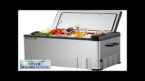 VEVOR 12 Volt Refrigerator Portable Refrigerator (-4℉~68℉) With APP Control Car Compressor Review