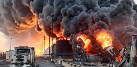 800,000 tons of fuel for Russian fighters destroyed at oil base that has been burning for 6 days