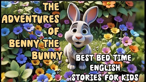 The Adventures of Benny the Bunny | Magical Garden | Kids Animation|Best bedtime stories for kids