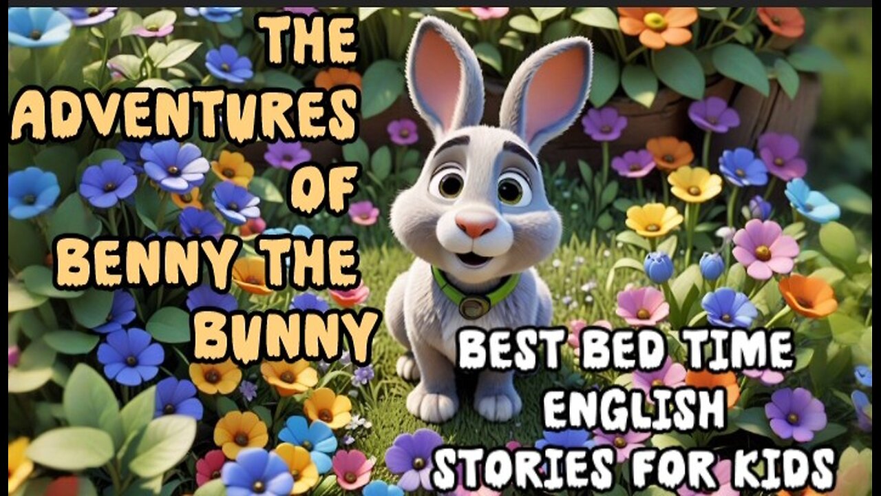 The Adventures of Benny the Bunny | Magical Garden | Kids Animation|Best bedtime stories for kids