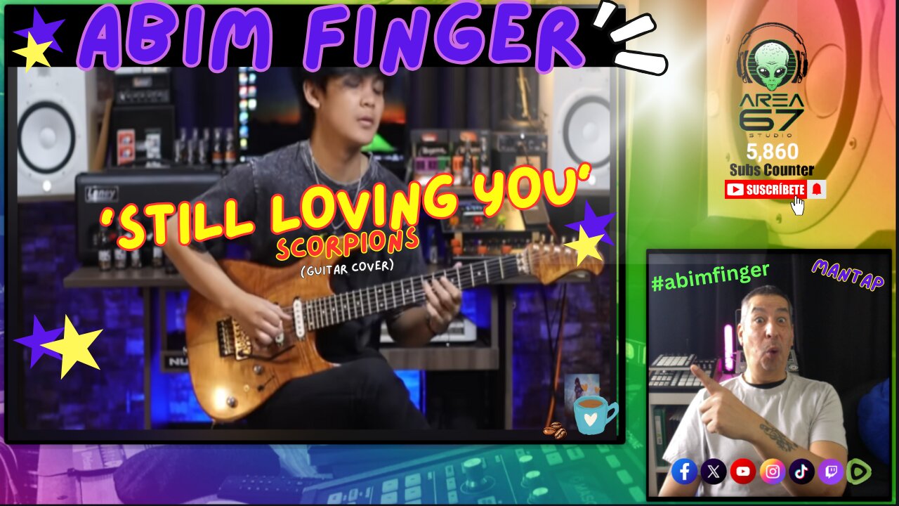 Abim CRUSHES 'Still Loving You' Guitar Cover | First REACTION!