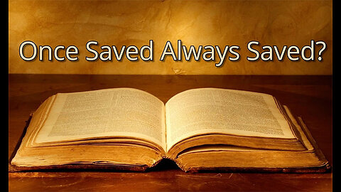 Foundations Series | Once Saved, Always Saved || Pastor Aaron Thompson ||| SFBC Vancouver